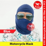 Motorcycle Mask with Filter Balaclava Headgear Cycling Full Face Mask Helmet Topi #NinjaMask #骑士头盔内帽 #Topeng #9701